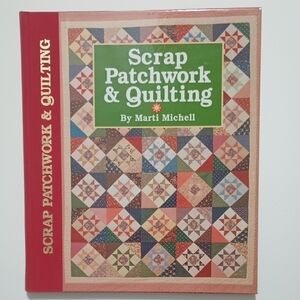 1992 Scrap Patchwork & Quilting Pattern Book Marti Michell 9780696023651